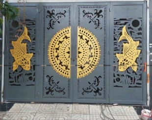 Mẫu cửa cổng 2 